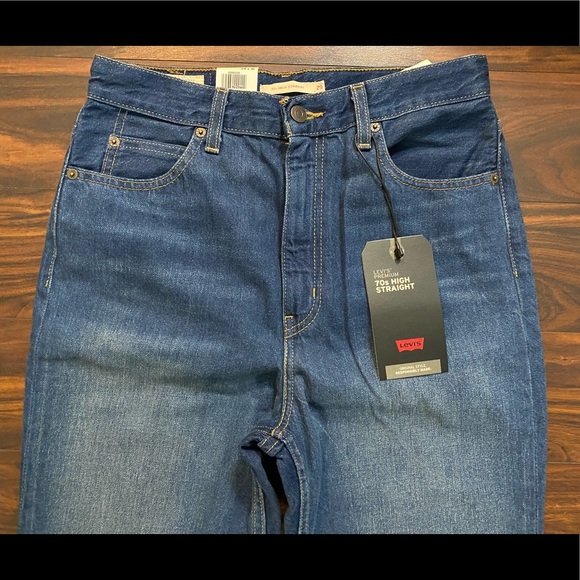 Levi’s premium 70’s High straight jeans 29 - Picture 3 of 12